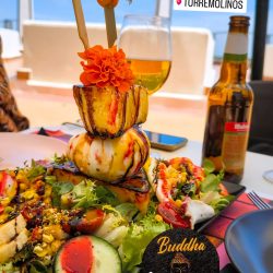 Rodajas de piña caramelizada